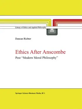 Richter |  Ethics After Anscombe | Buch |  Sack Fachmedien
