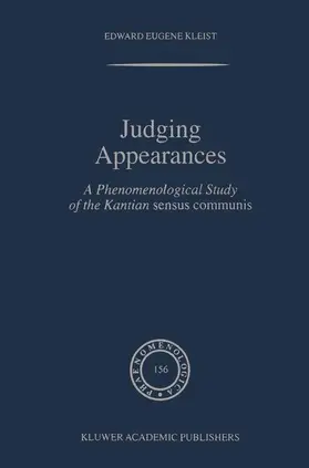 Kleist |  Judging Appearances | Buch |  Sack Fachmedien
