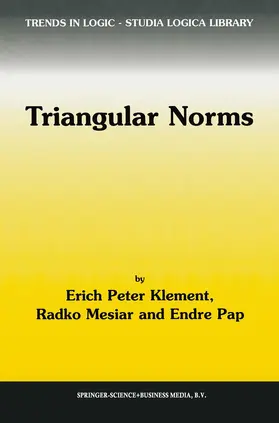 Klement / Pap / Mesiar |  Triangular Norms | Buch |  Sack Fachmedien