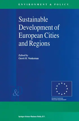 Vonkeman |  Sustainable Development of European Cities and Regions | Buch |  Sack Fachmedien