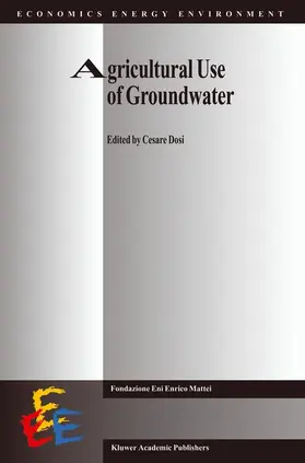 Dosi |  Agricultural Use of Groundwater | Buch |  Sack Fachmedien