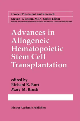 Brush / Burt |  Advances in Allogeneic Hematopoietic Stem Cell Transplantation | Buch |  Sack Fachmedien