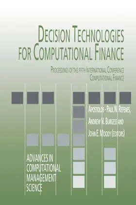 Refenes / Moody / Burgess |  Decision Technologies for Computational Finance | Buch |  Sack Fachmedien