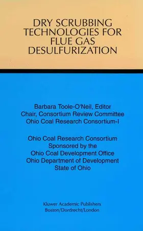 Toole-O'Neil |  Dry Scrubbing Technologies for Flue Gas Desulfurization | Buch |  Sack Fachmedien