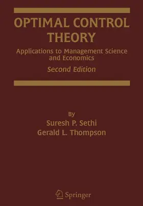 Sethi / Thompson |  Optimal Control Theory | Buch |  Sack Fachmedien