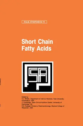 Binder / Cummings / Soergel |  Short Chain Fatty Acids | Buch |  Sack Fachmedien