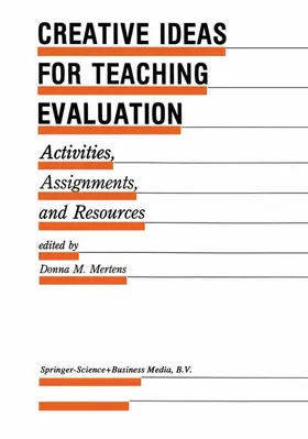 Mertens |  Creative Ideas For Teaching Evaluation | Buch |  Sack Fachmedien