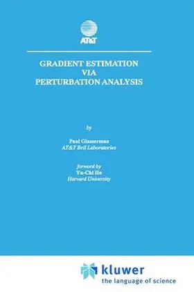 Glasserman |  Gradient Estimation Via Perturbation Analysis | Buch |  Sack Fachmedien