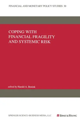 Benink |  Coping with Financial Fragility and Systemic Risk | Buch |  Sack Fachmedien