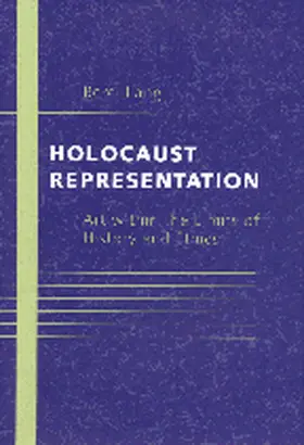 Lang |  Holocaust Representation | eBook | Sack Fachmedien