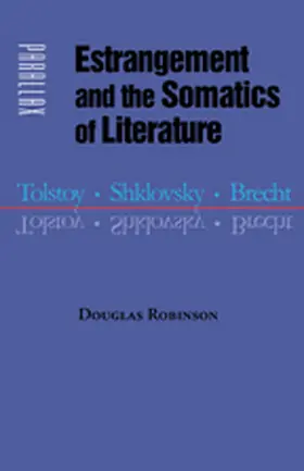 Robinson | Estrangement and the Somatics of Literature | Buch | 978-0-8018-8796-3 | sack.de