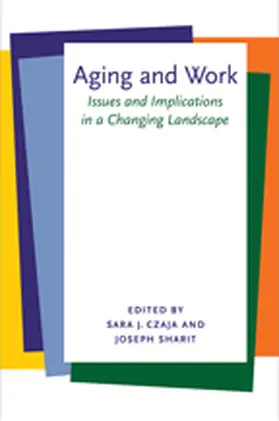 Czaja / Sharit |  Aging and Work | Buch |  Sack Fachmedien