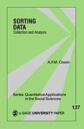Coxon |  Sorting Data | Buch |  Sack Fachmedien