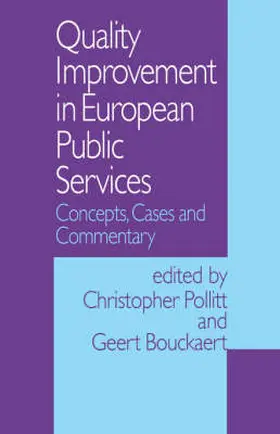 Pollitt / Bouckaert |  Quality Improvement in European Public Services | Buch |  Sack Fachmedien