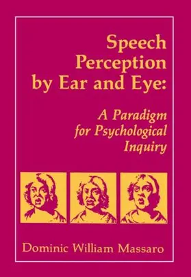 Massaro | Speech Perception By Ear and Eye | Buch | 978-0-8058-0062-3 | sack.de