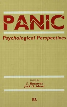Rachman / Maser |  Panic | Buch |  Sack Fachmedien