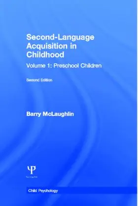 McLaughlin |  Second Language Acquisition in Childhood | Buch |  Sack Fachmedien