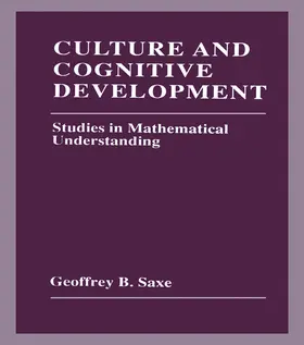 Saxe |  Culture and Cognitive Development | Buch |  Sack Fachmedien