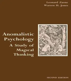 Zusne / Jones | Anomalistic Psychology | Buch | 978-0-8058-0508-6 | sack.de