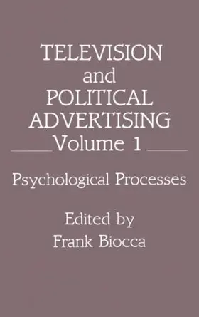 Biocca |  Television and Political Advertising | Buch |  Sack Fachmedien