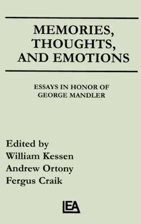 Kessen / Ortony / Craik |  Memories, Thoughts, and Emotions | Buch |  Sack Fachmedien