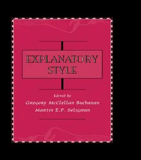 Buchanan / Seligman |  Explanatory Style | Buch |  Sack Fachmedien
