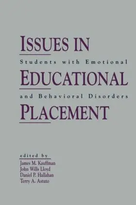 Kauffman / Hallahan / Astuto |  Issues in Educational Placement | Buch |  Sack Fachmedien