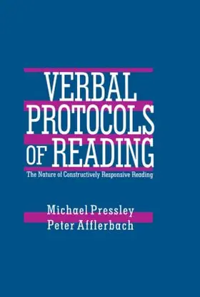 Pressley / Afflerbach |  Verbal Protocols of Reading | Buch |  Sack Fachmedien