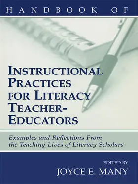 Many |  Handbook of Instructional Practices for Literacy Teacher-educators | Buch |  Sack Fachmedien