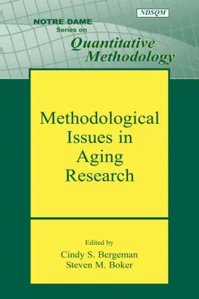 Bergeman / Boker |  Methodological Issues in Aging Research | Buch |  Sack Fachmedien