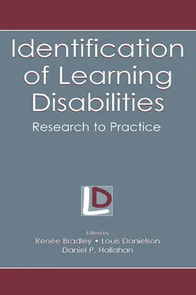 Bradley / Danielson / Hallahan |  Identification of Learning Disabilities | Buch |  Sack Fachmedien