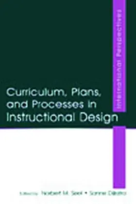 Seel / Dijkstra |  Curriculum, Plans, and Processes in Instructional Design | Buch |  Sack Fachmedien