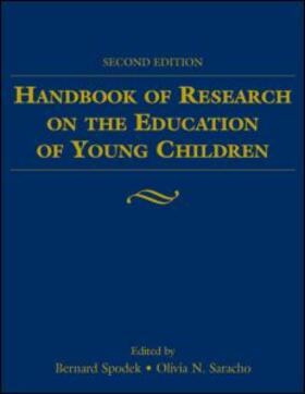 Spodek / Saracho |  Handbook of Research on the Education of Young Children | Buch |  Sack Fachmedien