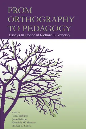 Trabasso / Sabatini / Massaro |  From Orthography to Pedagogy | Buch |  Sack Fachmedien