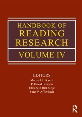 Kamil / Pearson / Birr Moje |  Handbook of Reading Research, Volume IV | Buch |  Sack Fachmedien