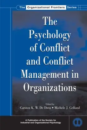 De Dreu / Gelfand |  The Psychology of Conflict and Conflict Management in Organizations | Buch |  Sack Fachmedien