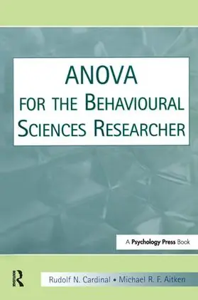 Cardinal / Aitken |  ANOVA for the Behavioral Sciences Researcher | Buch |  Sack Fachmedien