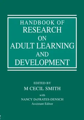 Smith / DeFrates-Densch, Assistant Editor |  Handbook of Research on Adult Learning and Development | Buch |  Sack Fachmedien