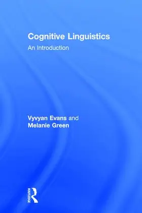 Evans / Green |  Cognitive Linguistics | Buch |  Sack Fachmedien