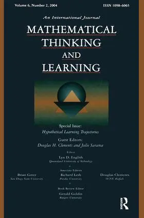 Clements / Sarama |  Hypothetical Learning Trajectories | Buch |  Sack Fachmedien