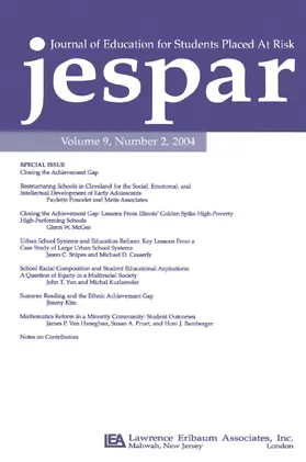 Stringfield |  Closing the Achievement Gap | Buch |  Sack Fachmedien