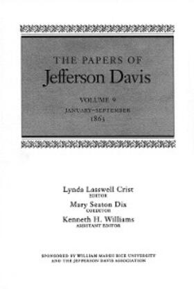 Davis |  The Papers of Jefferson Davis | eBook | Sack Fachmedien