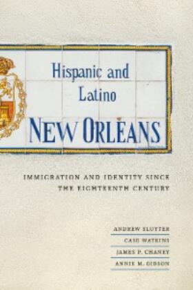 Sluyter / Watkins / Chaney |  Hispanic and Latino New Orleans | eBook | Sack Fachmedien