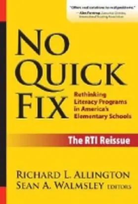 Allington / Walmsley / Genishi |  No Quick Fix | Buch |  Sack Fachmedien