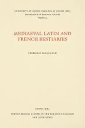 McCulloch |  Medieval Latin and French Bestiaries | Buch |  Sack Fachmedien