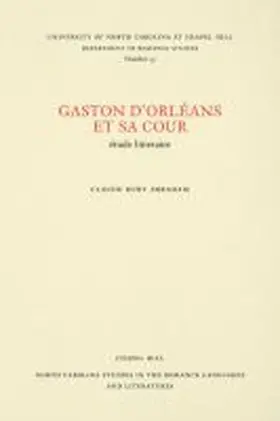 Abraham |  Gaston d'Orléans et sa cour | Buch |  Sack Fachmedien