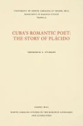 Stimson |  Cuba's Romantic Poet | Buch |  Sack Fachmedien