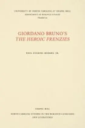  Giordano Bruno's The Heroic Frenzies | Buch |  Sack Fachmedien
