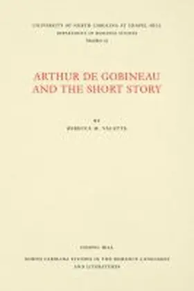 Valette |  Arthur de Gobineau and the Short Story | Buch |  Sack Fachmedien