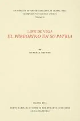 De Vega / Peyton |  Lope de Vega, El Peregrino en Su Patria | Buch |  Sack Fachmedien